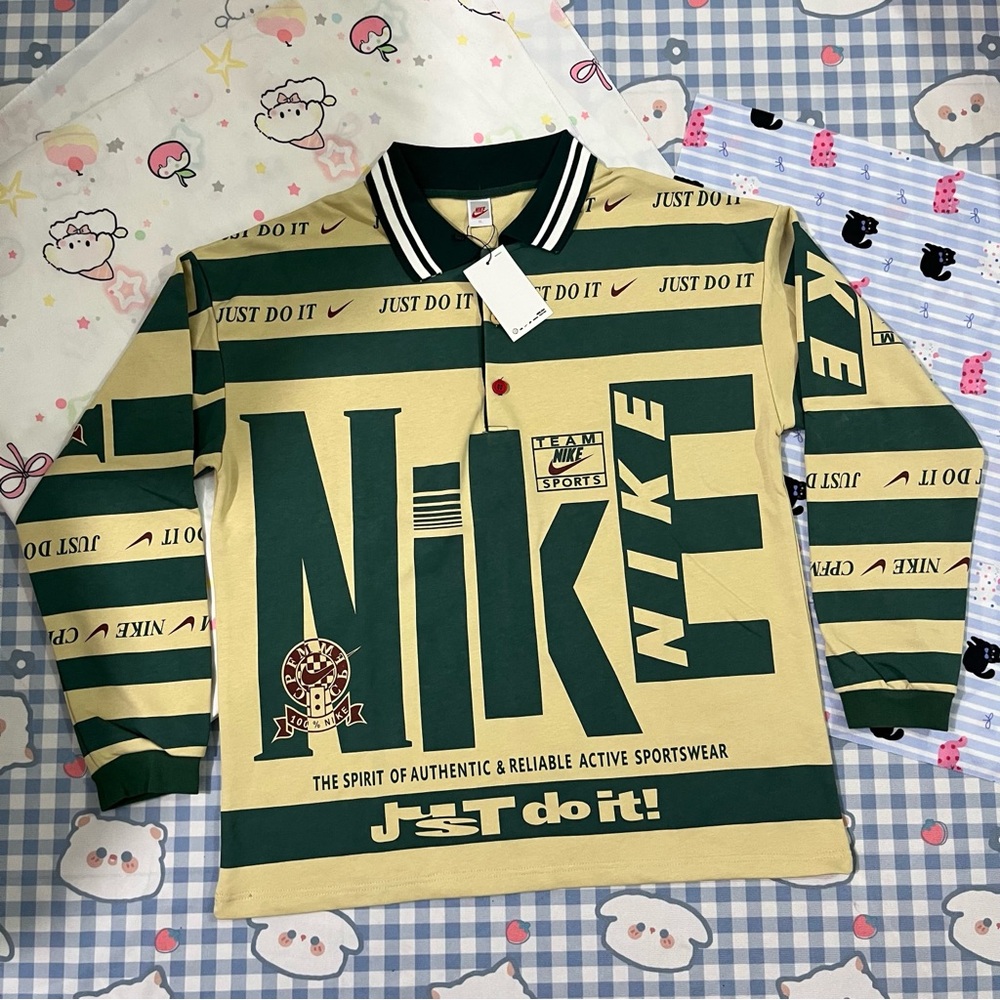 Nike x CPFM Collaboration Long-Sleeve Polo Shirt